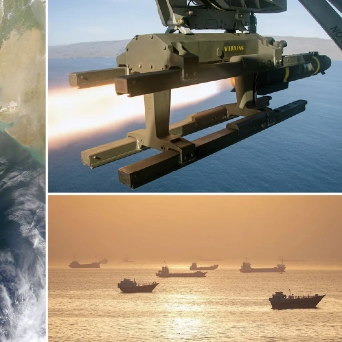 Umman Körfezi'nde tansiyon yükseldi: ABD uçağı, İran'a giden gemiyi füzeyle vurdu