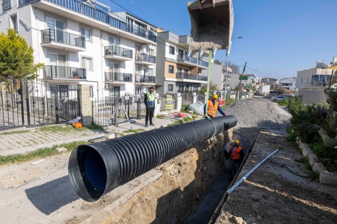 Urla'da taşkınlara karşı 160 milyon liralık dev altyapı hamlesi