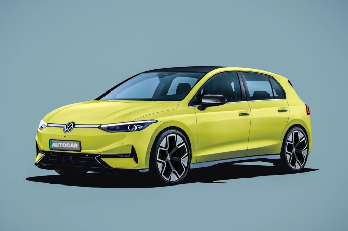 Volkswagen Golf elektrikli geleceğe hazırlanıyor: Yenilikler ve merak uyandıran tasarım! - 1