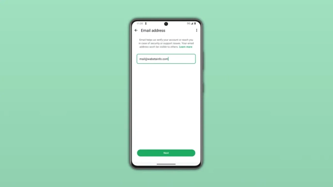WhatsApp hesabınıza e-posta adresi ekleyerek güvenliğinizi artırın - 2
